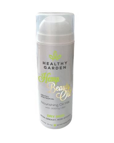 CBD Výživné Olejové Mlieko Healthy Garden